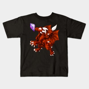 GemBabs: Elemental Dragon (Fear) Kids T-Shirt